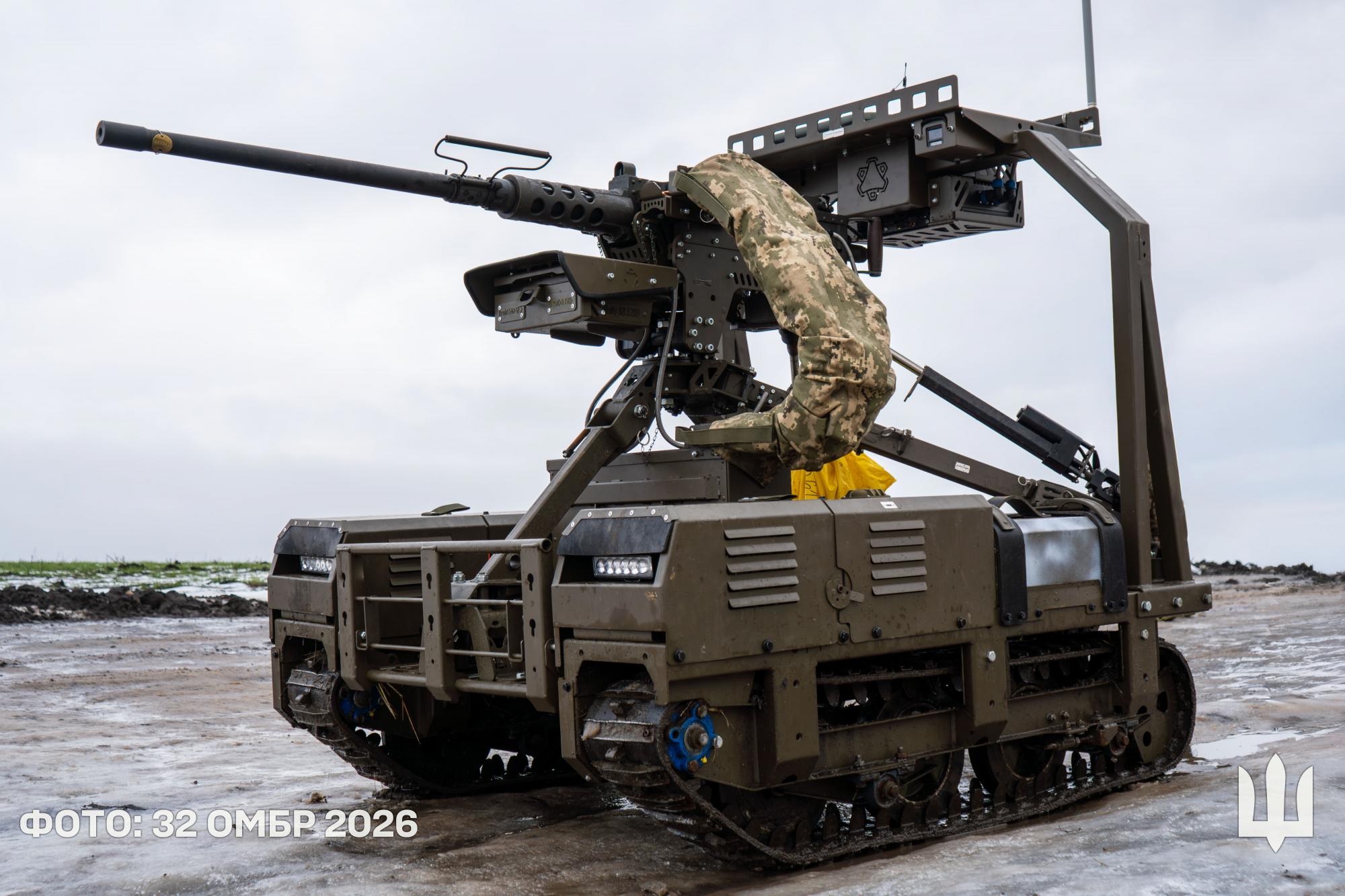 Steel instead of soldiers: How a Ukrainian officer built a battlefield robot unit